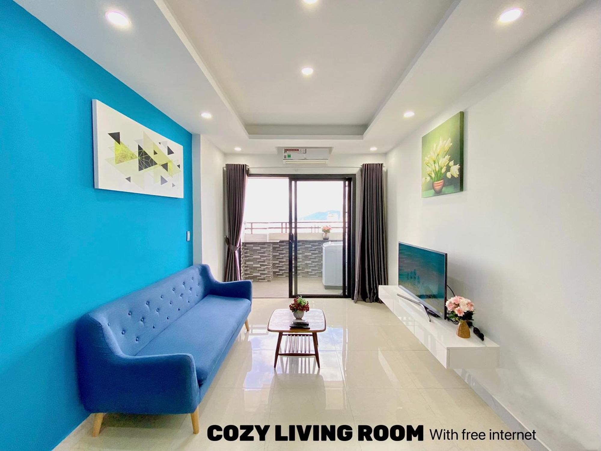 Blue Ocean Apartment At My Khe Da Nang Luaran gambar